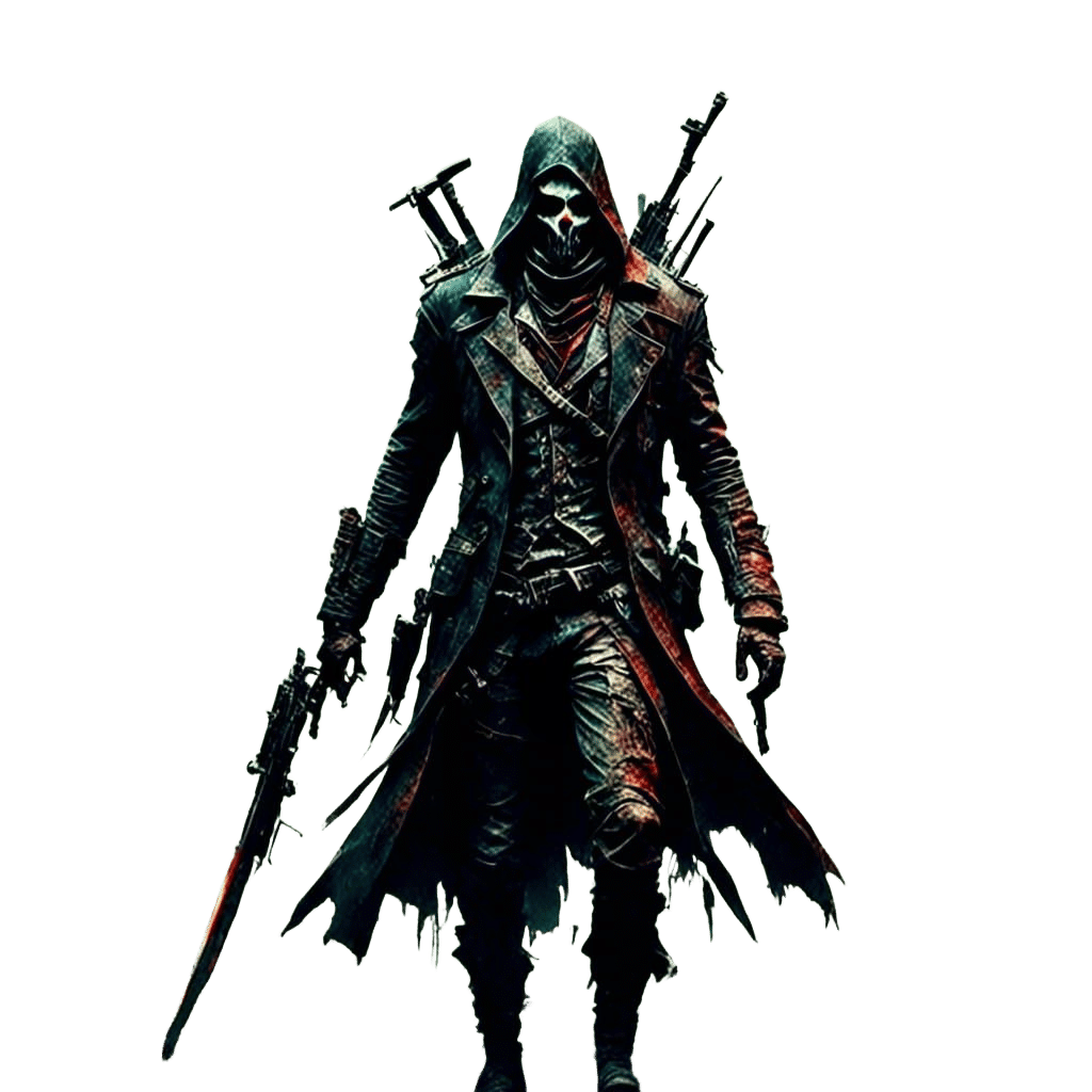 Dark Sci-Fi Fantasy Warrior Creature Masterpiece