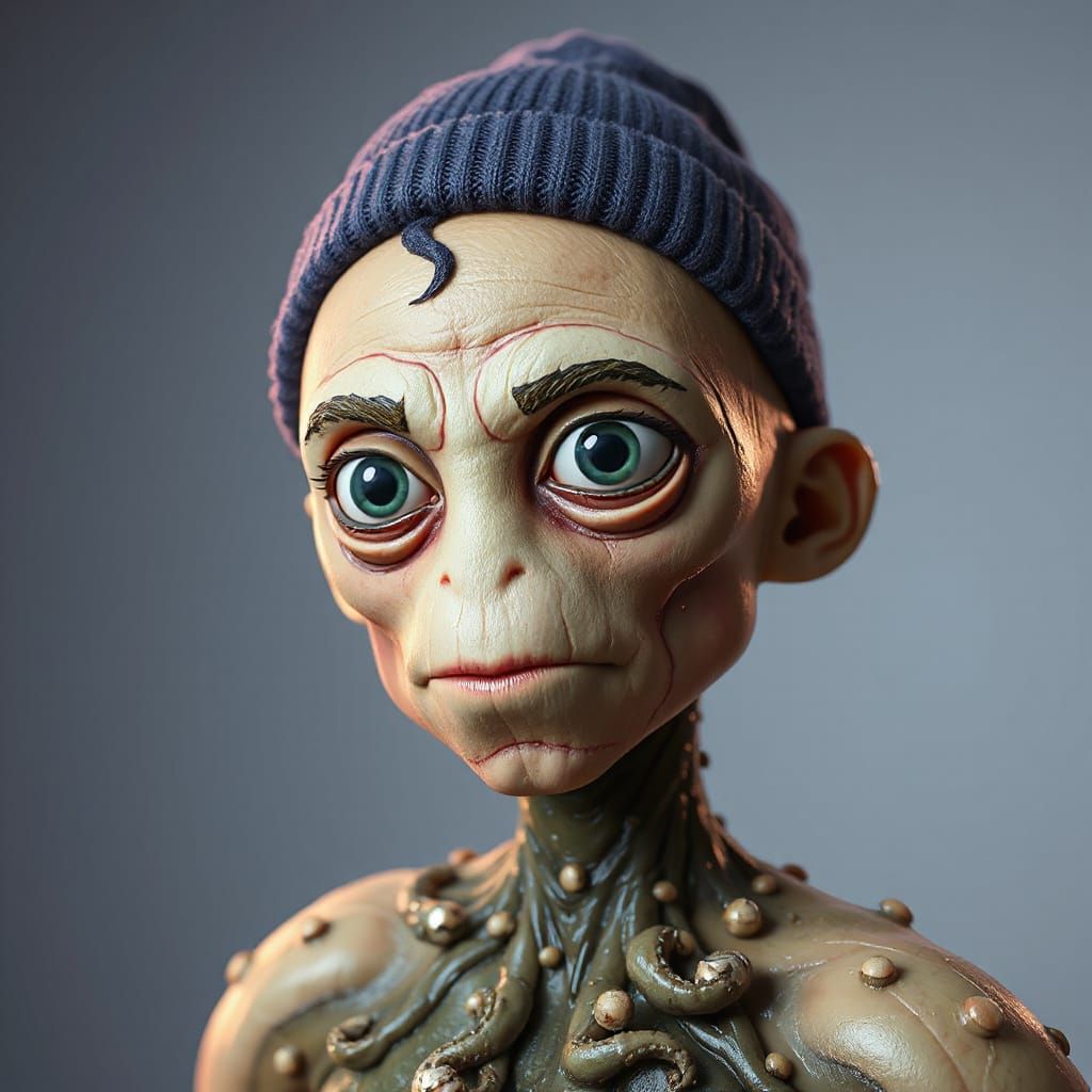 Jonny: 3D Character Concept with Bubblegum Body and Barnacle...