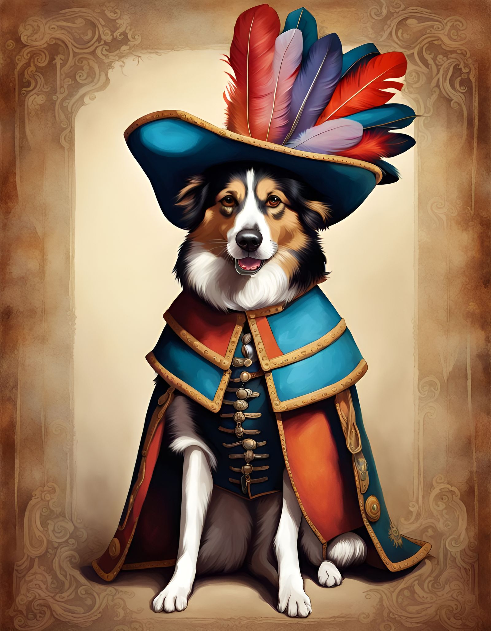 Musketeer dog