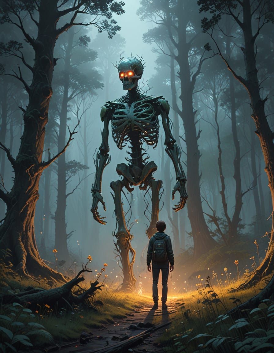 Love Amidst the Shadows Unfolds in Vibrant Dreamscape