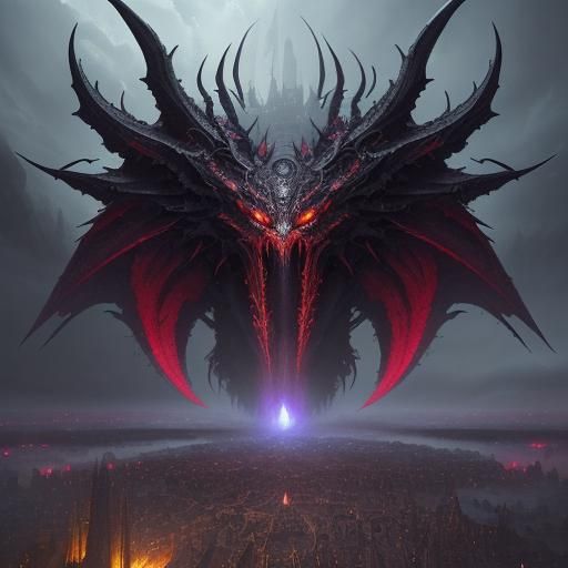 Wealth Inequality: A Dramatic Digital Painting