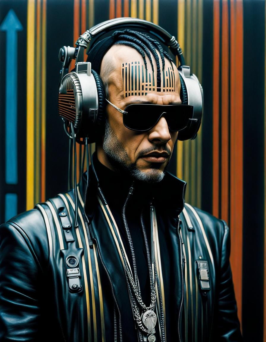 tough guy cyber punk