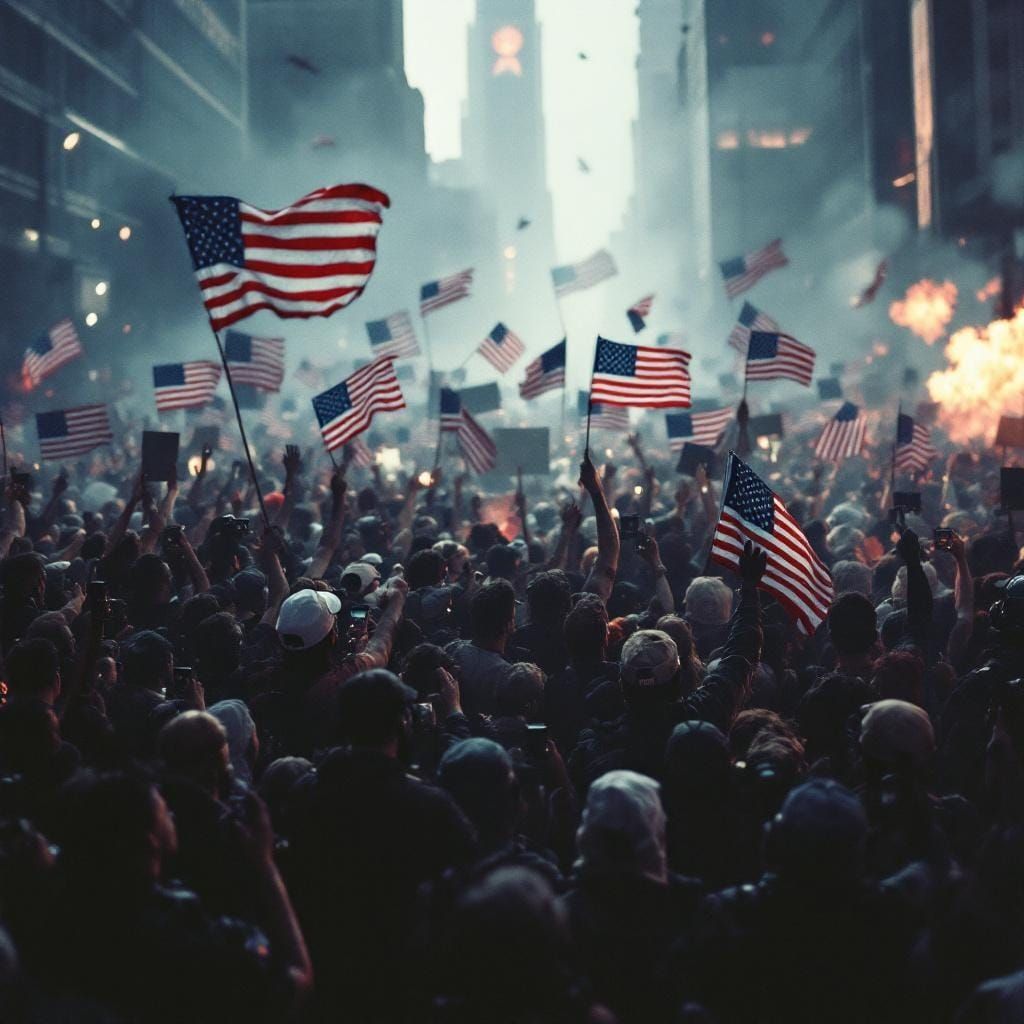 Distress Signal: Protesters Clash with Military