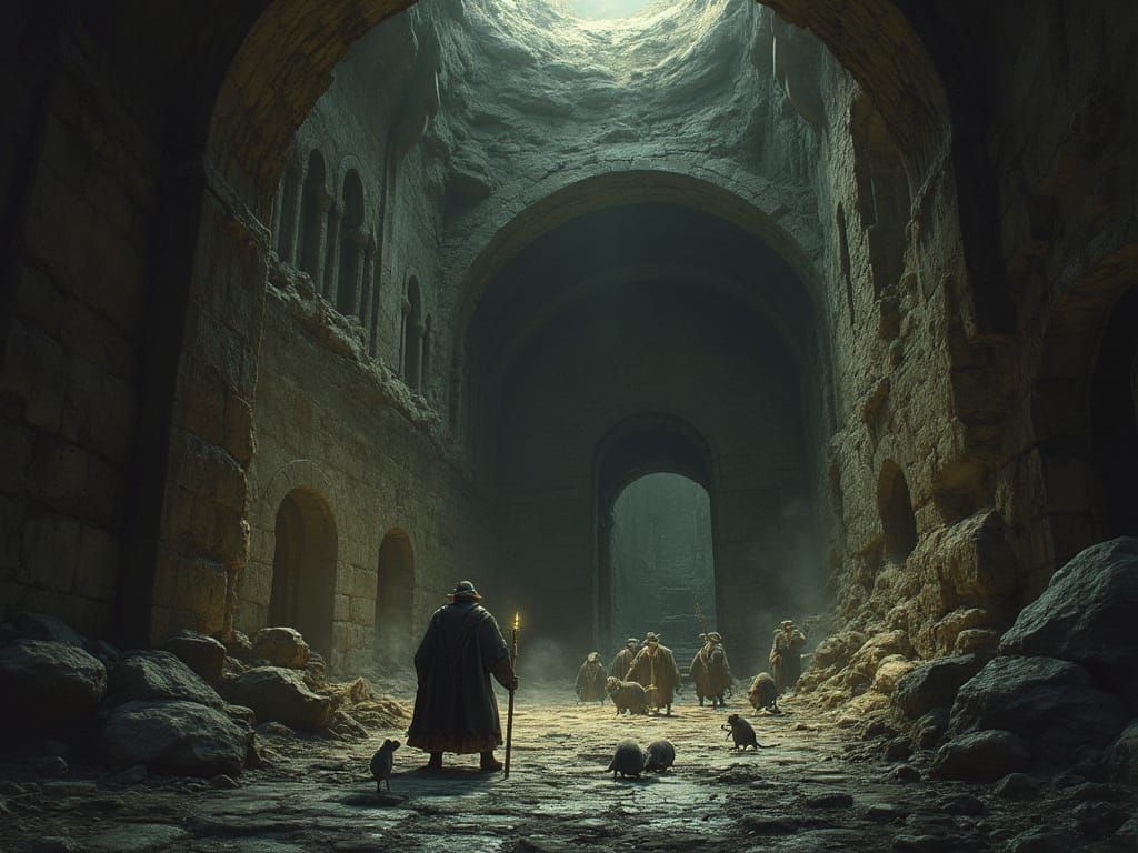 Monstrous Rats of Oblivion Overrun Ancient Crypt