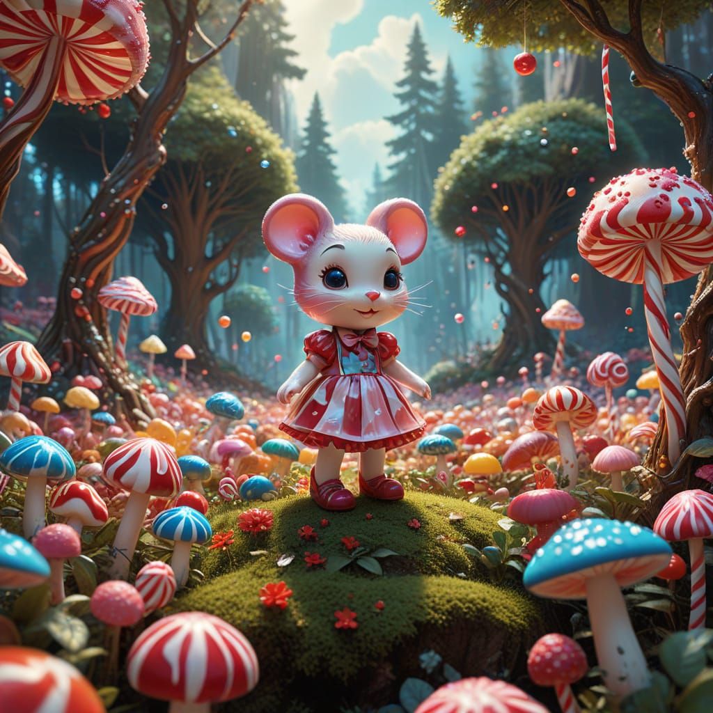 Sugar-Coated Whimsy in a Fantastical Wonderland