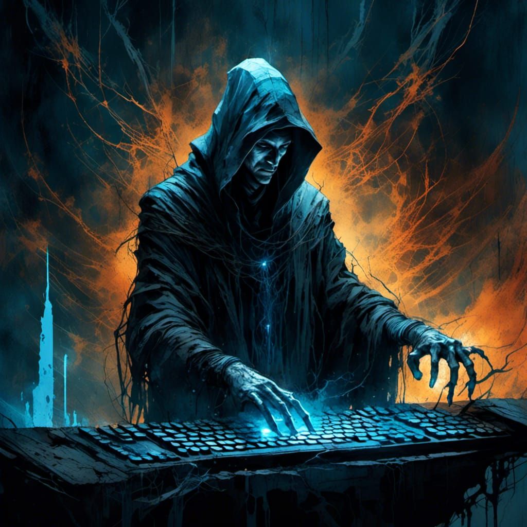 Cyberpunk Demon Summoner Soul Hack Concept Art