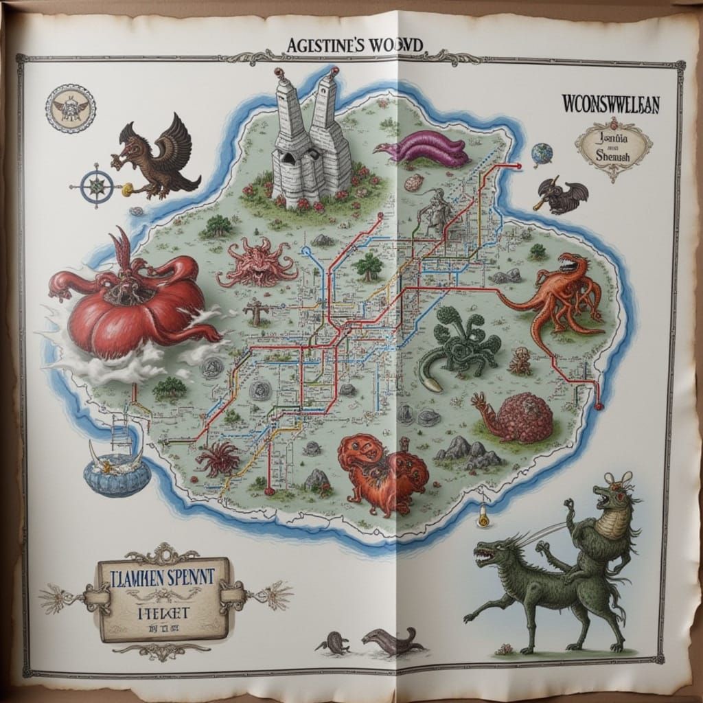 Abstract Crystal Forms with Geometric Textures