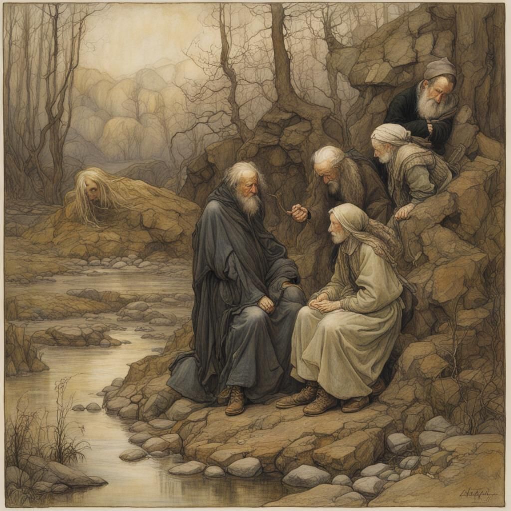 Enchanting Illustration in a Classic Fairy Tale Style