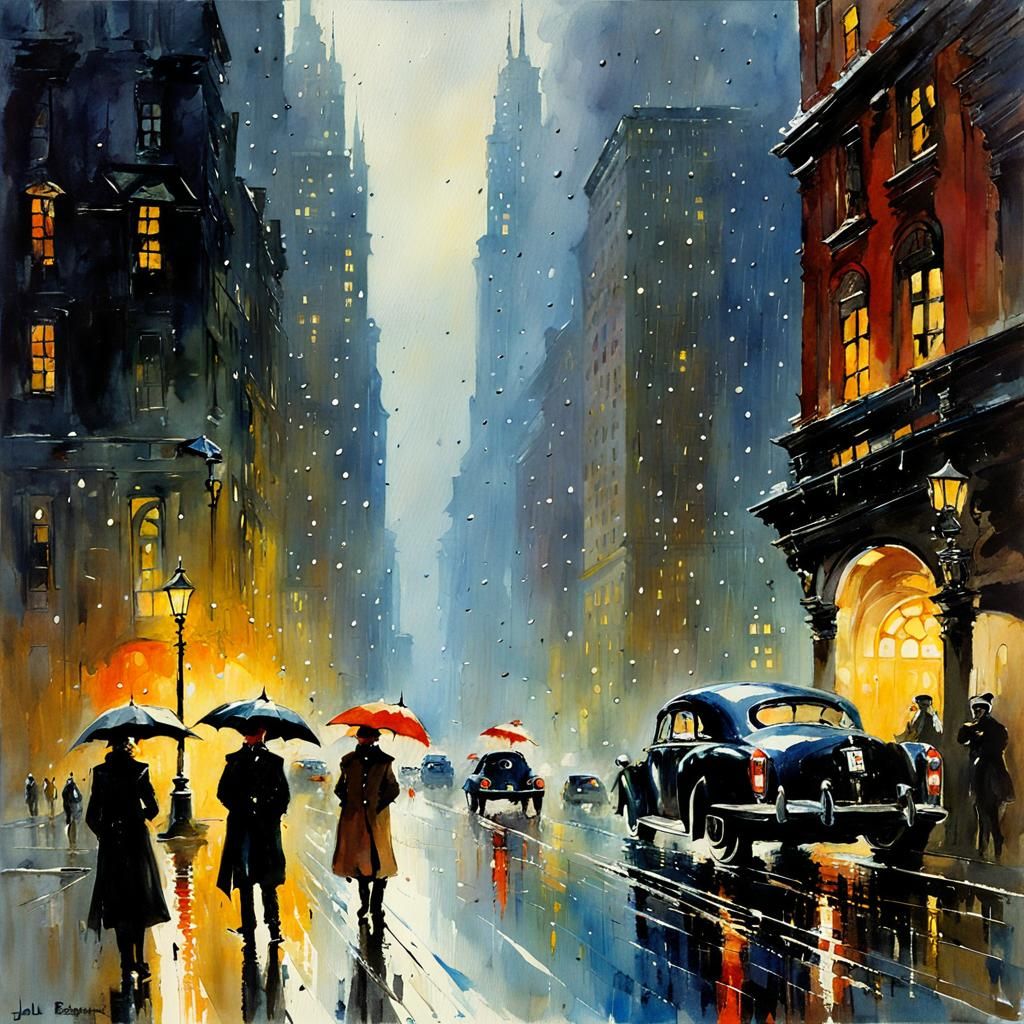 Dystopian Cityscape with Aliens in Dark Fantasy Style