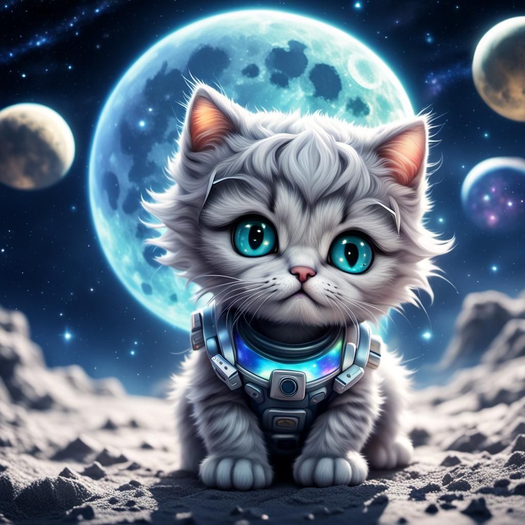 Kitty in Space!