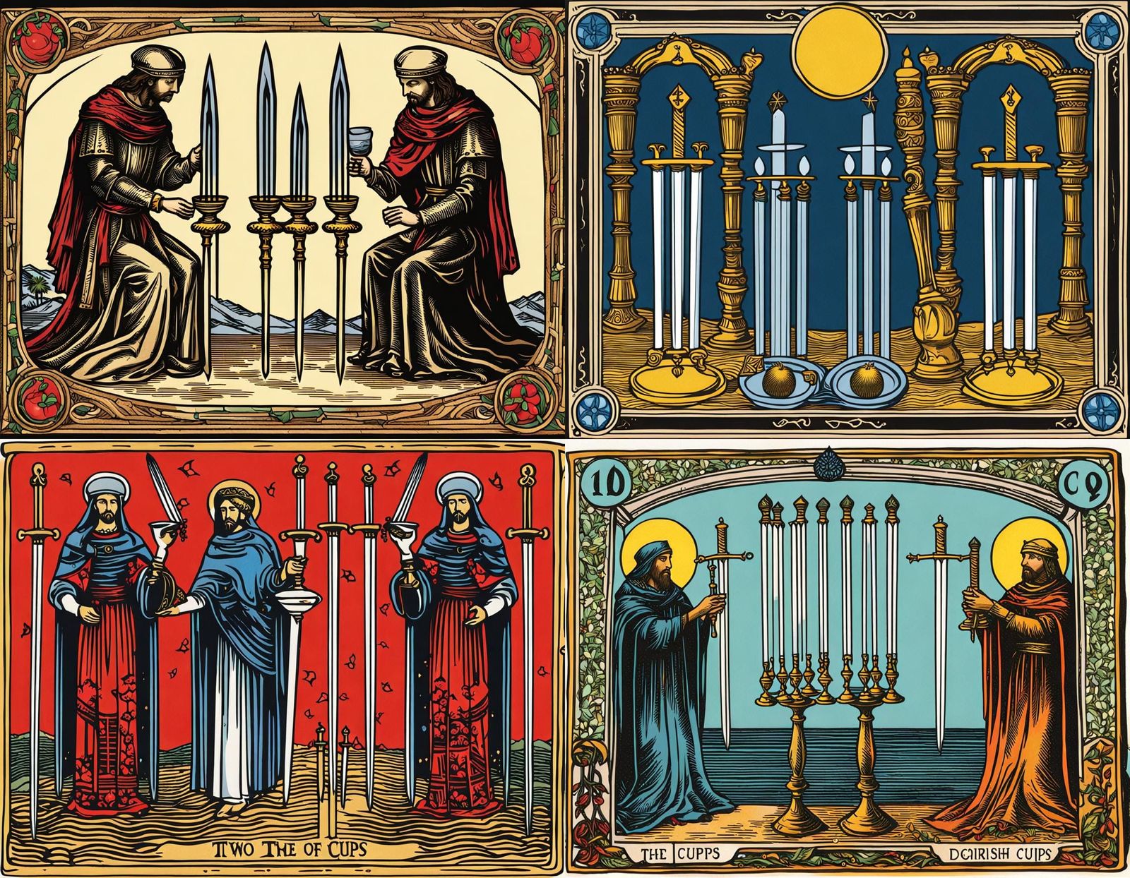 Two of Cups Tempered by Divine Swords
