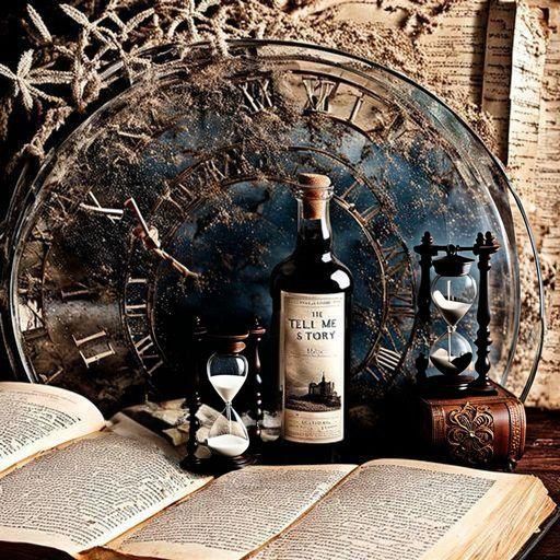 Sands of Time: Illusion in a Surreal Hourglass