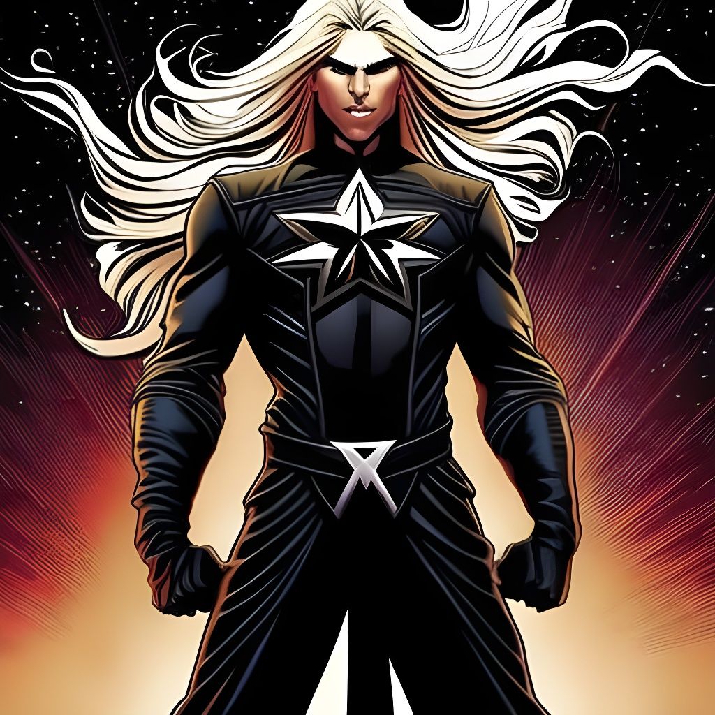 Longshot in Comic Book Style