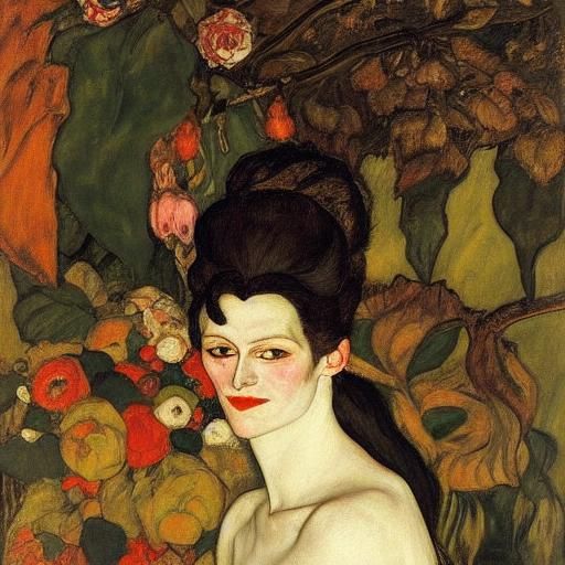 Intricately Detailed Vampire in Romantic Night