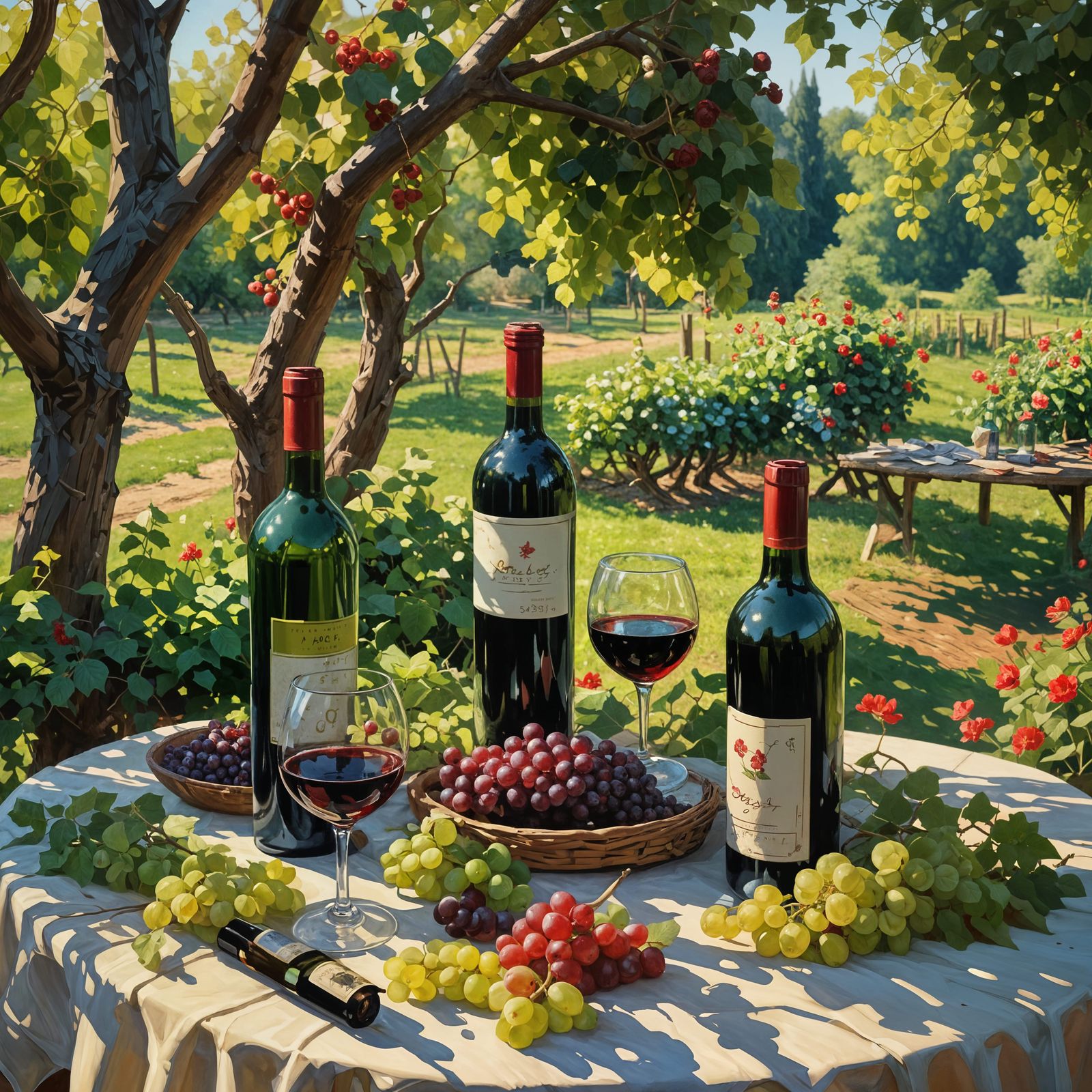 Orchard Wine: An Oil Painting by Gurney