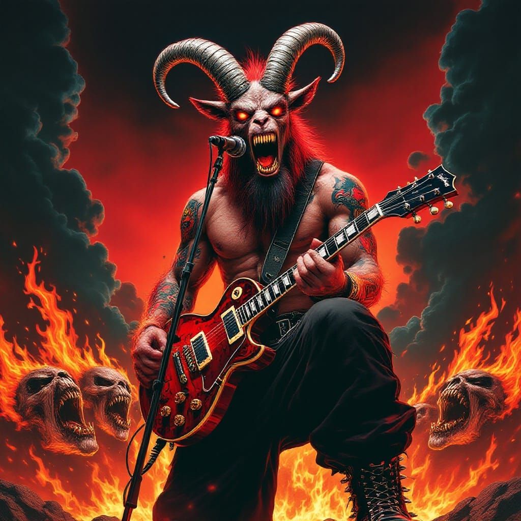 Rockabilly God of Flames