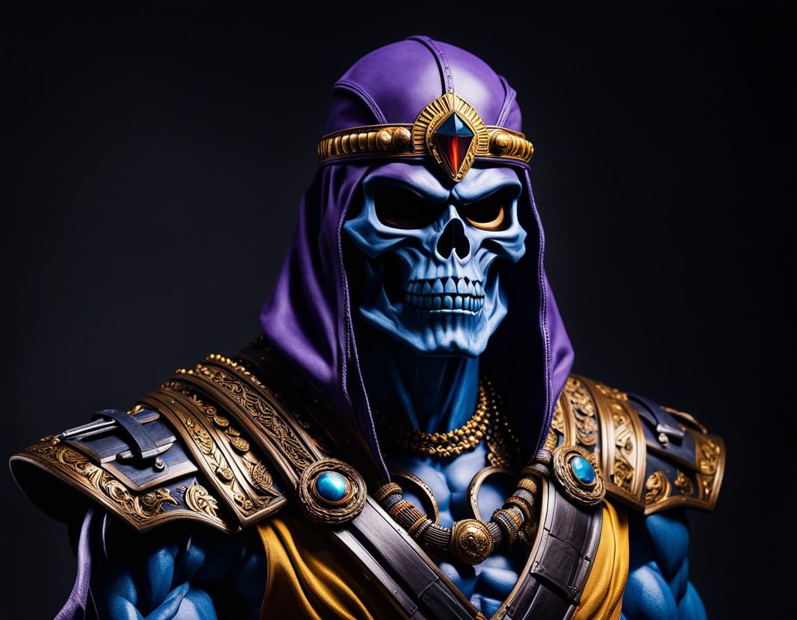 Skeletor Photograph by Samuel Fosso, Masters of the Universe, MOTU,
