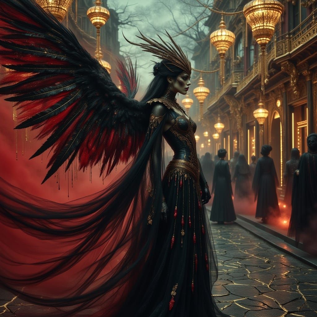 Vampiric Queen's Midnight Circus Performance