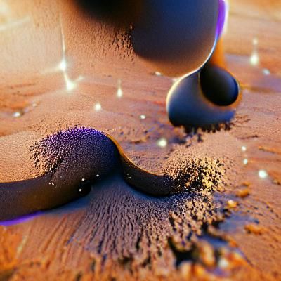 tadpole in the sand