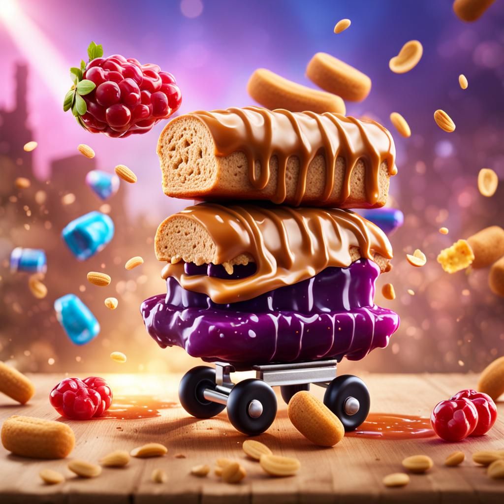 Peanut Butter & Jelly Cannon Concept Art