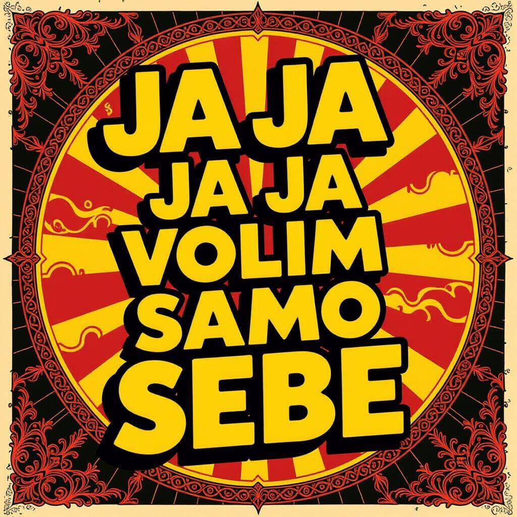 Bold Underground Comix Text With Renaissance Futurism