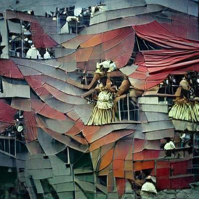 Rio Carnival in the 1930s, Autochrome Style