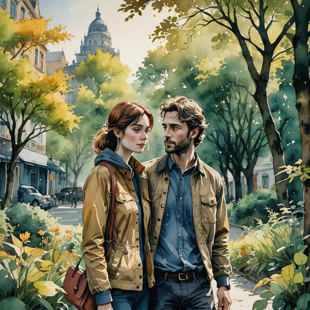 Rooftop Urban Farm in Dystopian Solarpunk Style