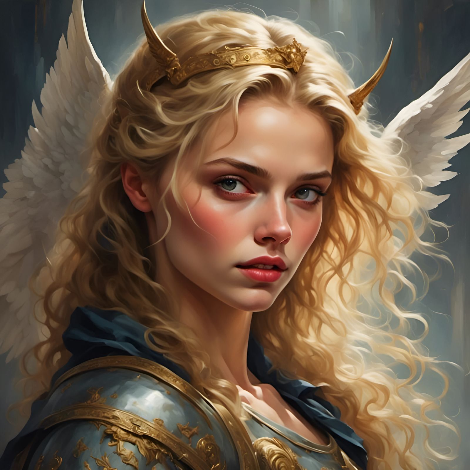 Warrior Angel Ready to Fight for Justice