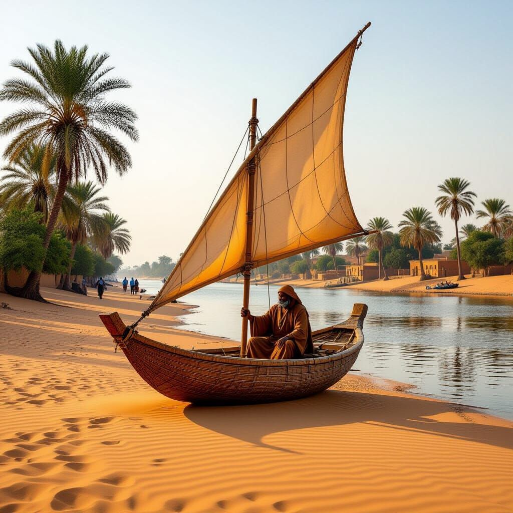 Celtic Mage Sails to the River Niger