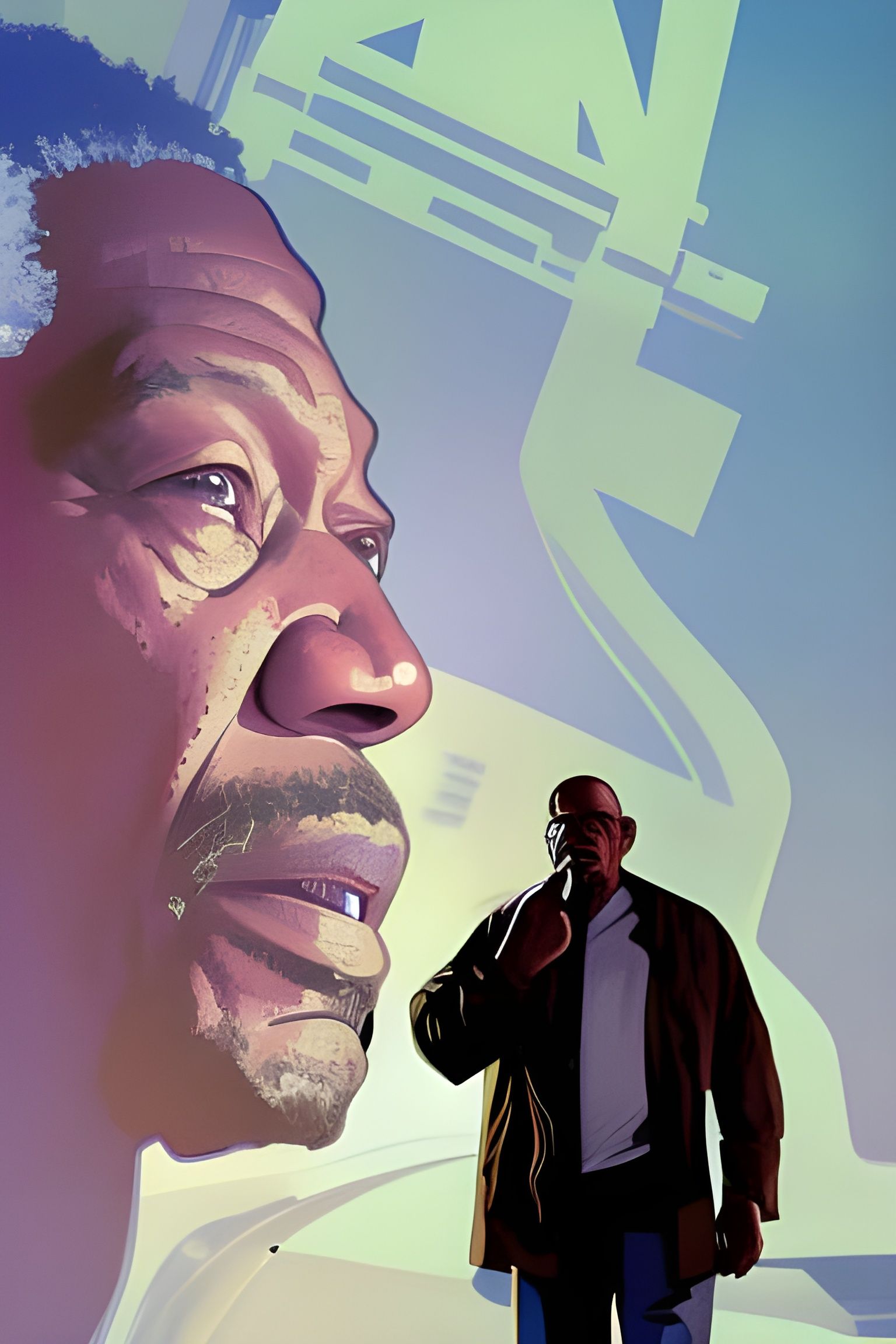 Morgan Freeman as Franklin in GTA V