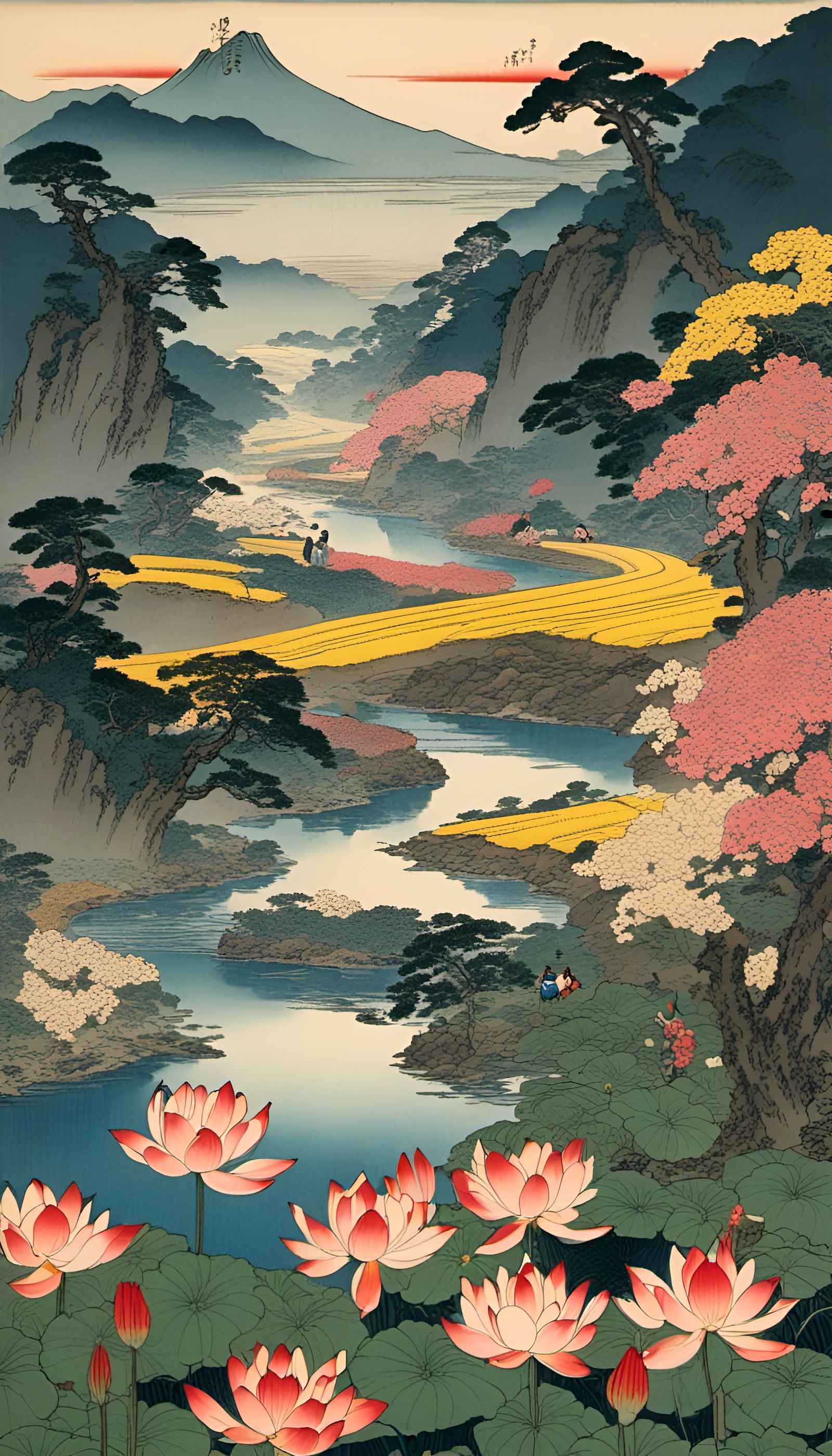 2. Hexagram ䷁, known as "The Receptive" or "Kun,"