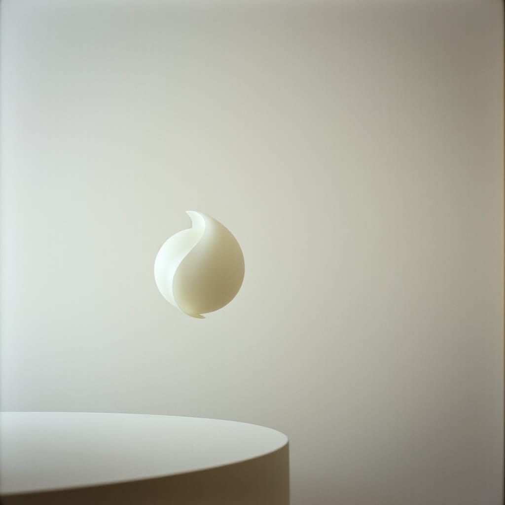 Ethereal Shapes in Serene Emptiness