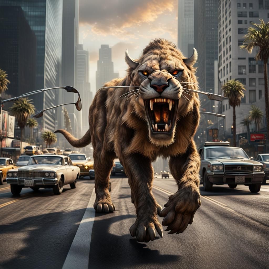 City Anomalies: Smilodon