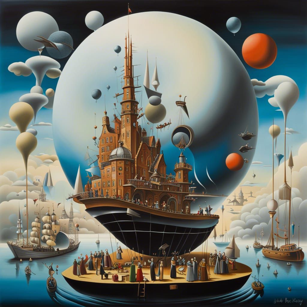 Brave New World: A Surreal Dutch Interpretation