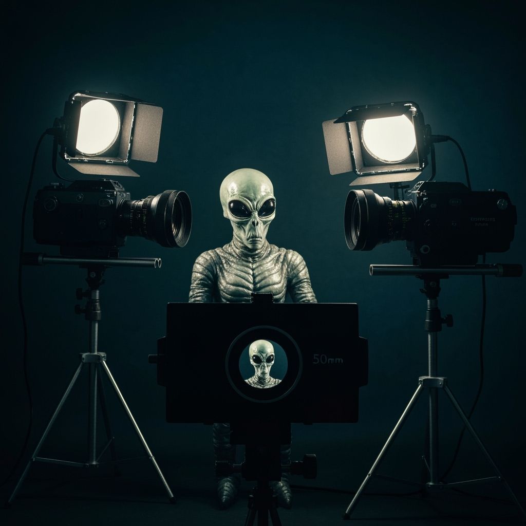 Men in Black Film Set: Alien Autopsy Scene