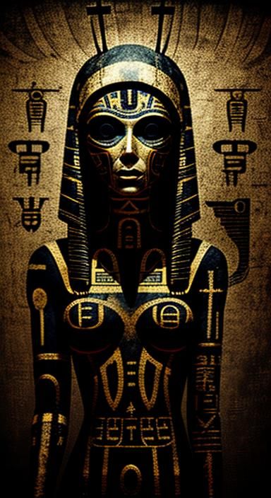 Silent Hill Inspired Hieroglyphic Figure