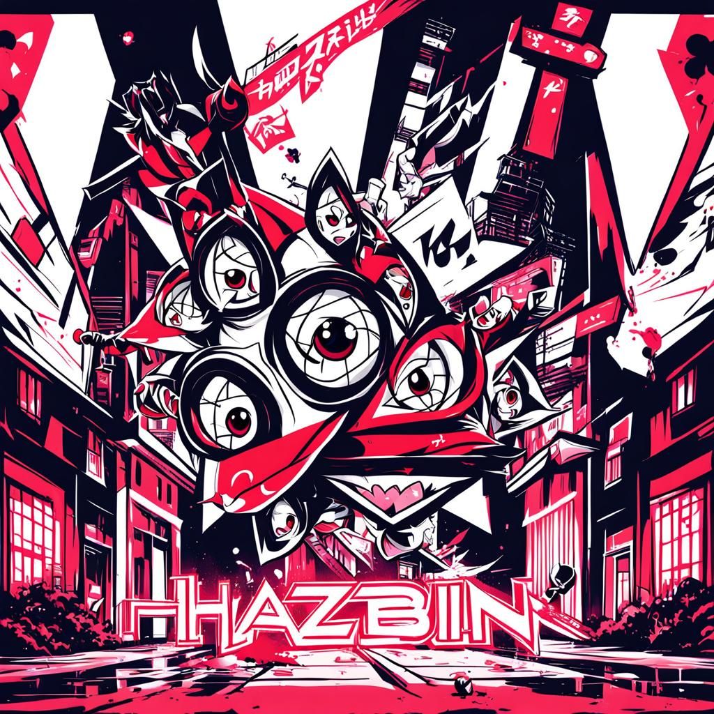 Anime-Style Characters in a Hotel Scene