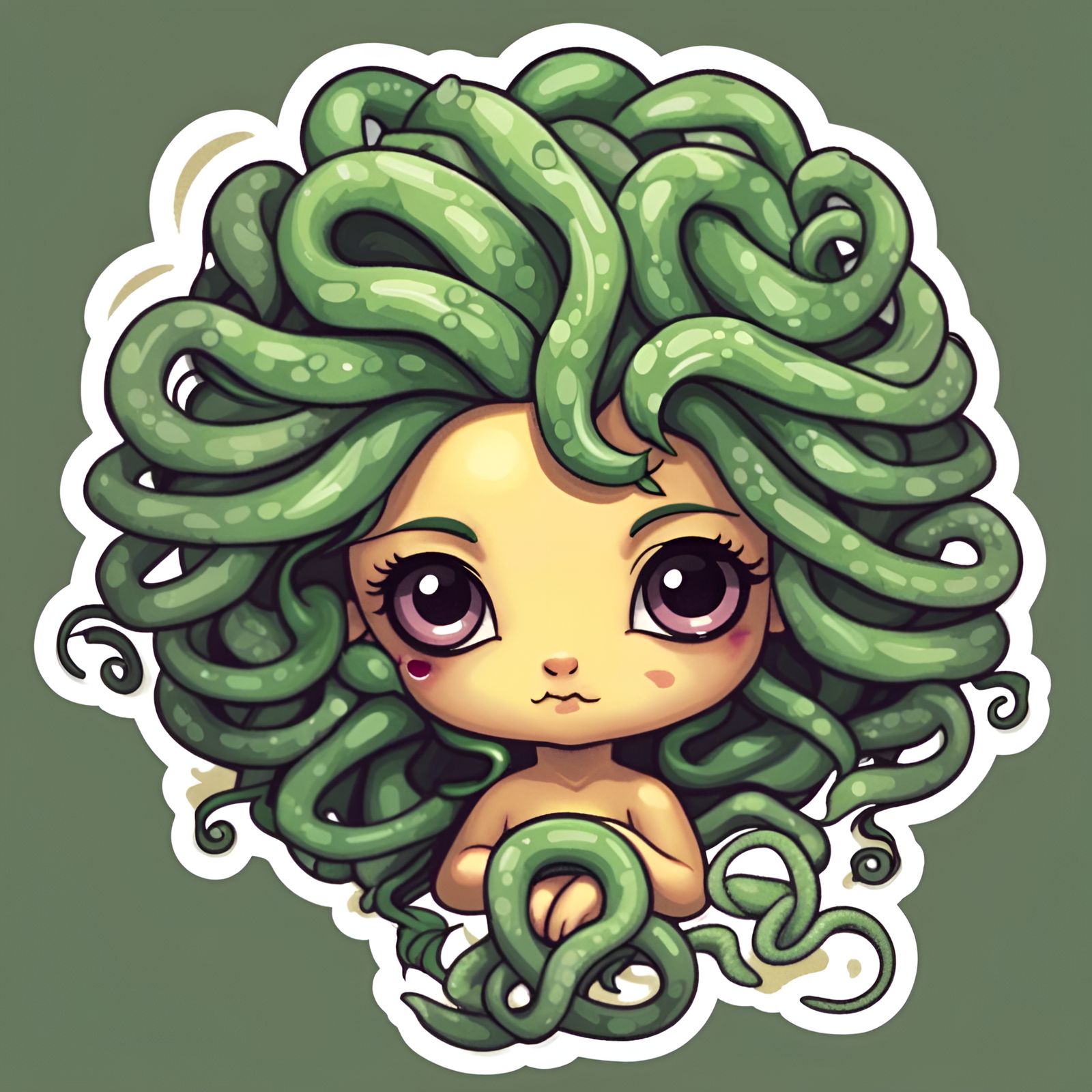 Medusa Sticker
