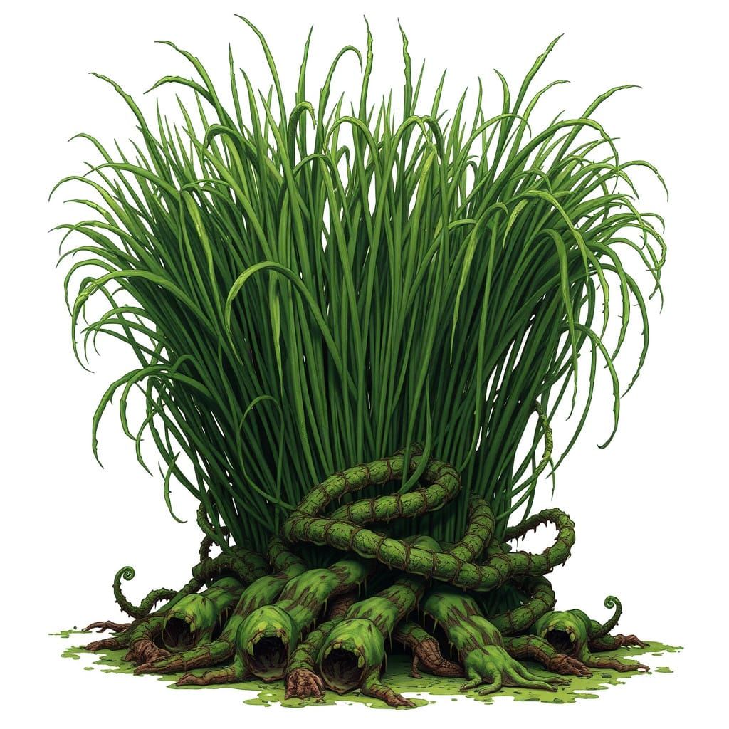 Grip Grass - a Fearsome Dungeon Predator
