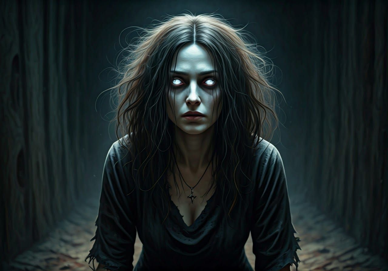 Eerie Ritual: A Dark, Moody, and Sinister Vision