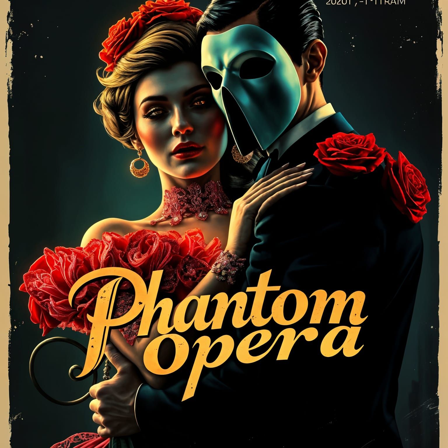 Futuristic Phantom of the Opera Movie Poster