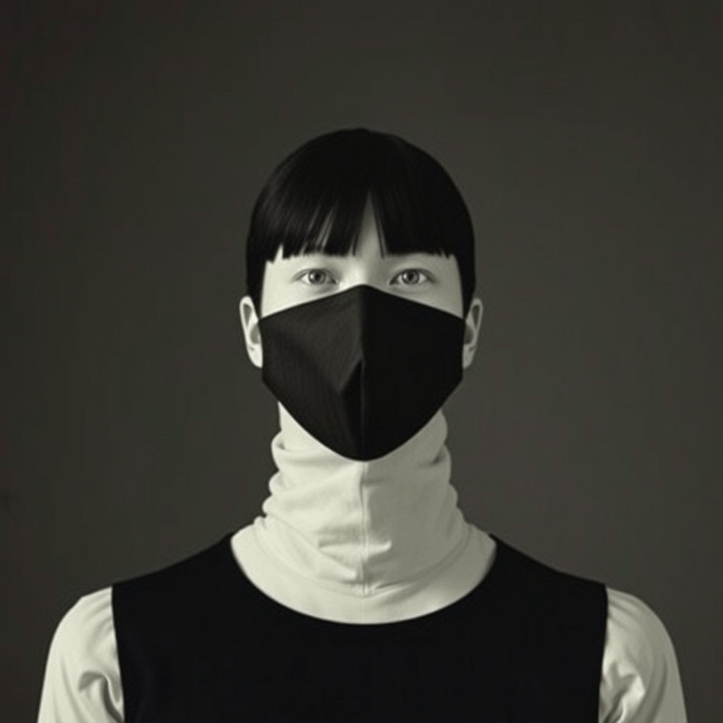 Surreal Faceless Portraits with Mood Masks