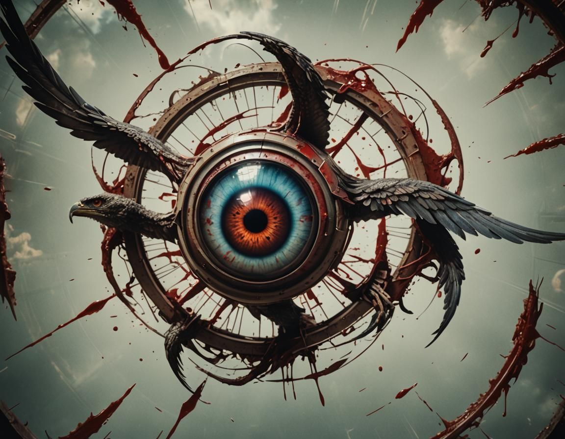 Photorealistic Biblically Accurate Angel with Rings and Wing...