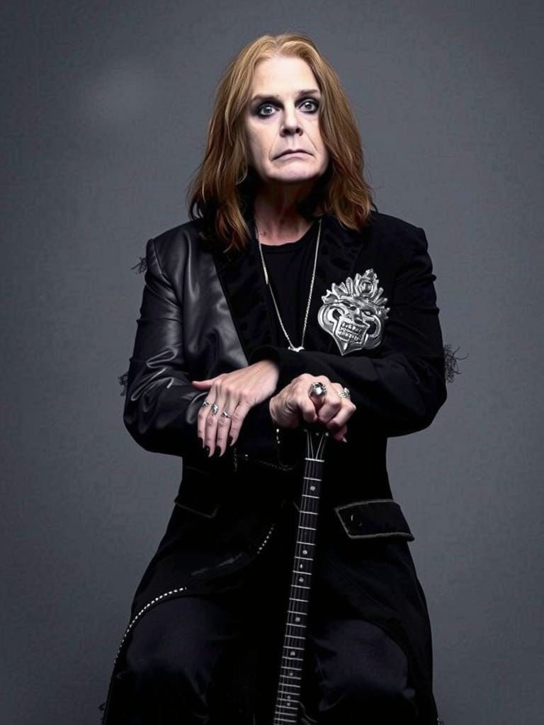 Ozzy Osbourne Memorial Portrait