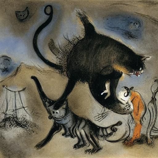 Brave Cat Repairs Cosmosaurus Support System