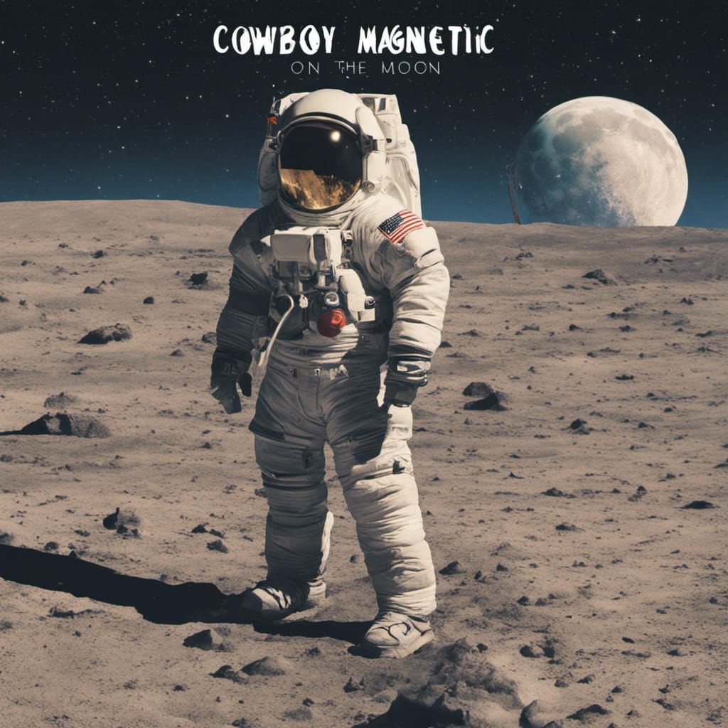 Magnetic Cowboy on the Moon