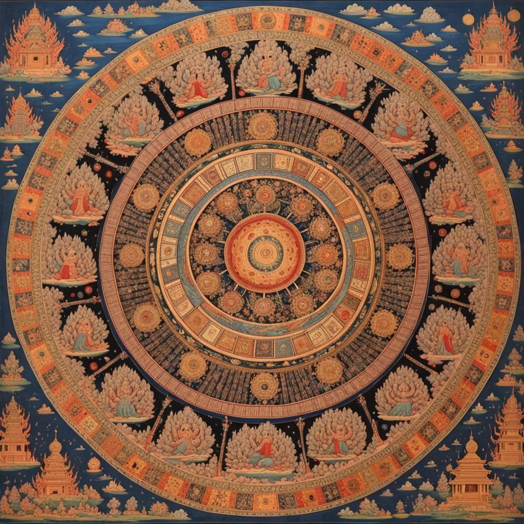 Mandala of the Heavenly Abode