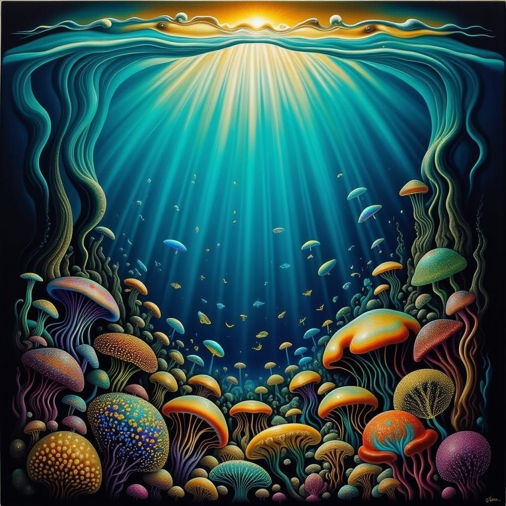 Vibrant Coral Reef Ecosystem