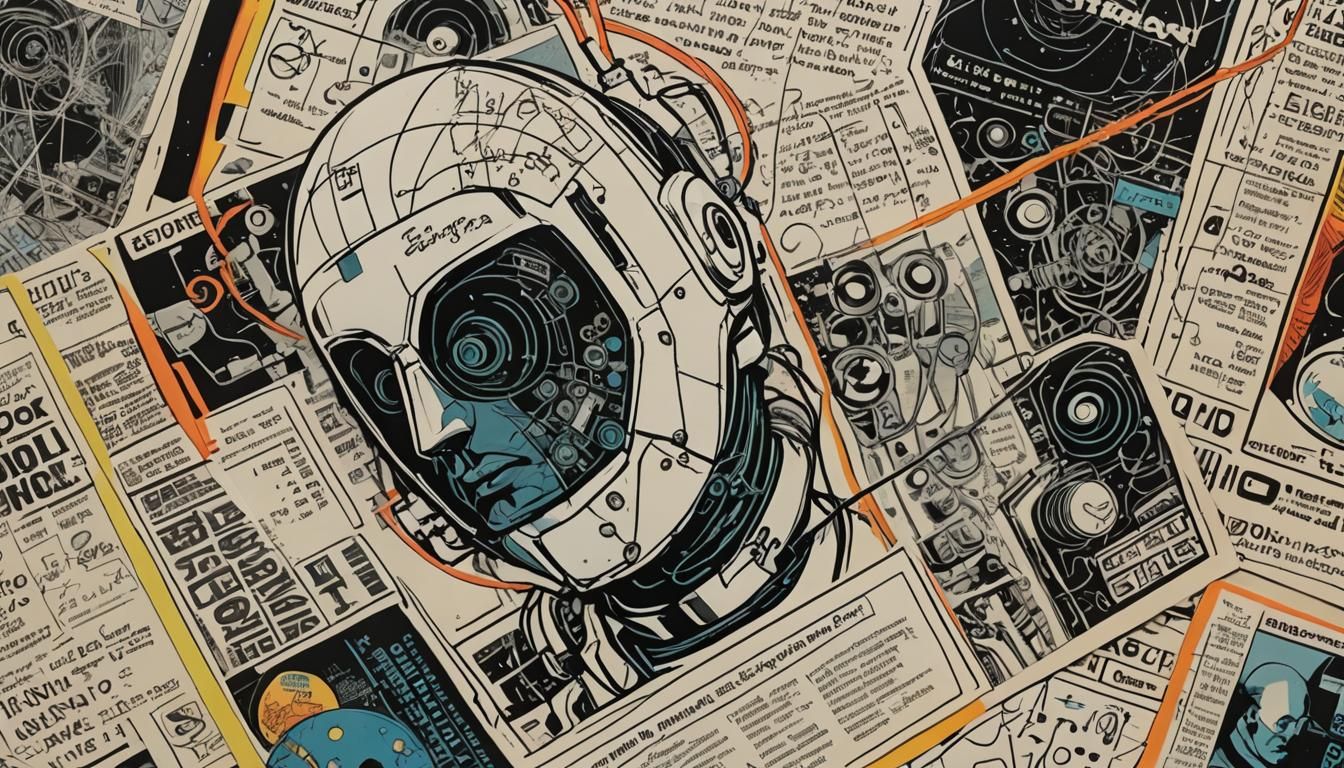 Antihuman and Comic Book in Polish Comic Style