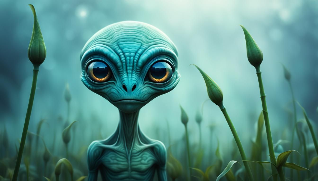 Cute alien